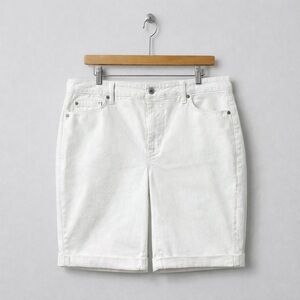 NYDJ White Women's Bermuda Shorts